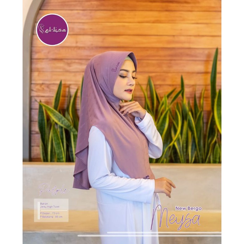 New Bergo Meysa Ellisa Hijab Ori