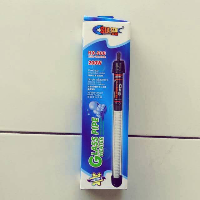 heater penghangat pemanas air aquarium Sea Star HX-906 200W