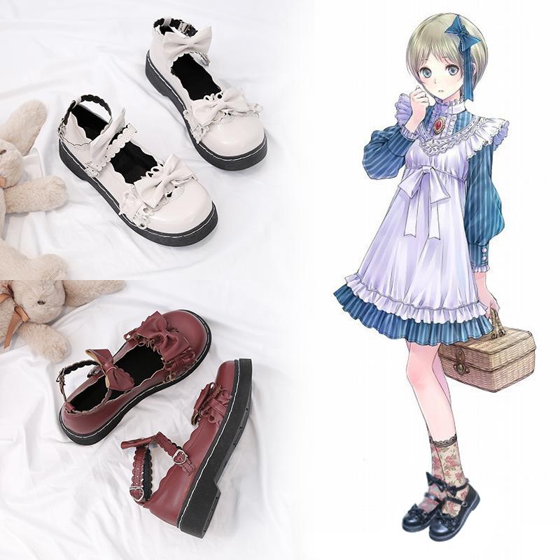Sepatu Melissa Lolita Departemen Jepang gaya kuliah asli Lolita gadis lembut JK sepatu kecil loli se