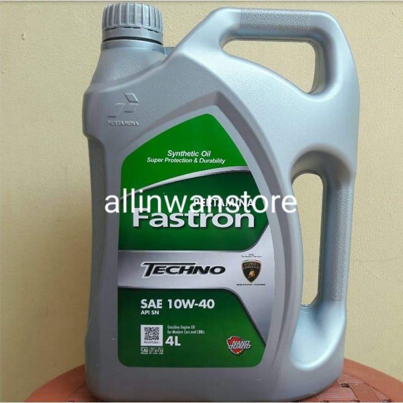 OLI Fastron Techno SAE 10W-40 API SN isi 4 liter 100% ASLI