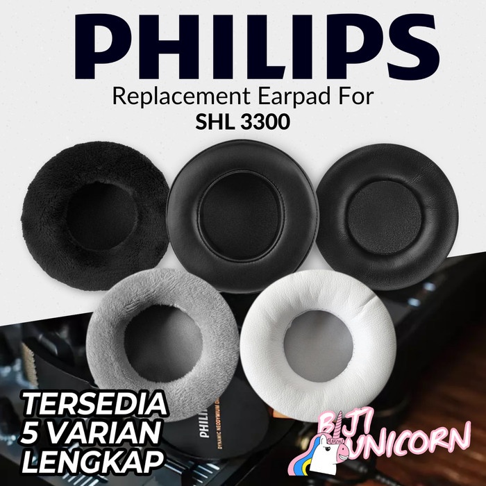 Earpad Earcup Ear Cushion Philips SHL 3300 SHL3300 SHL-3300 Foam Busa