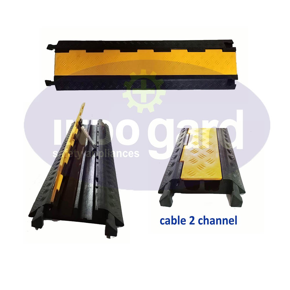 Polisi Tidur pelindung kabel 2 Channel, Speed Ramp Cable, Speed Bump