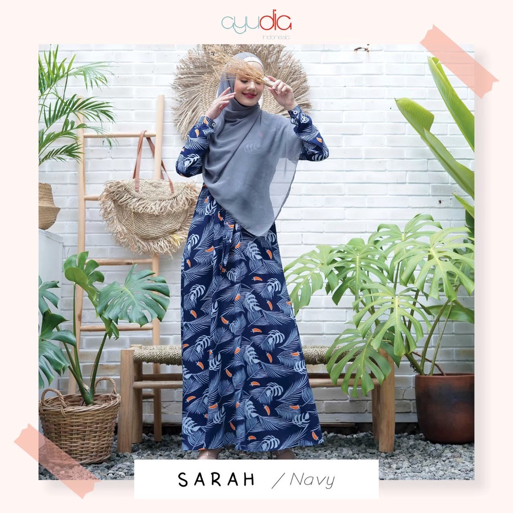 Gamis Sarah Navy