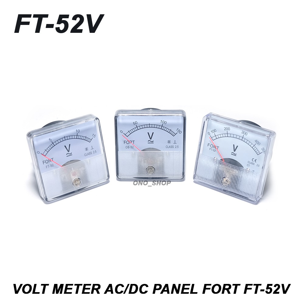 FORT FT-52V - Volt Meter AC/DC Panel