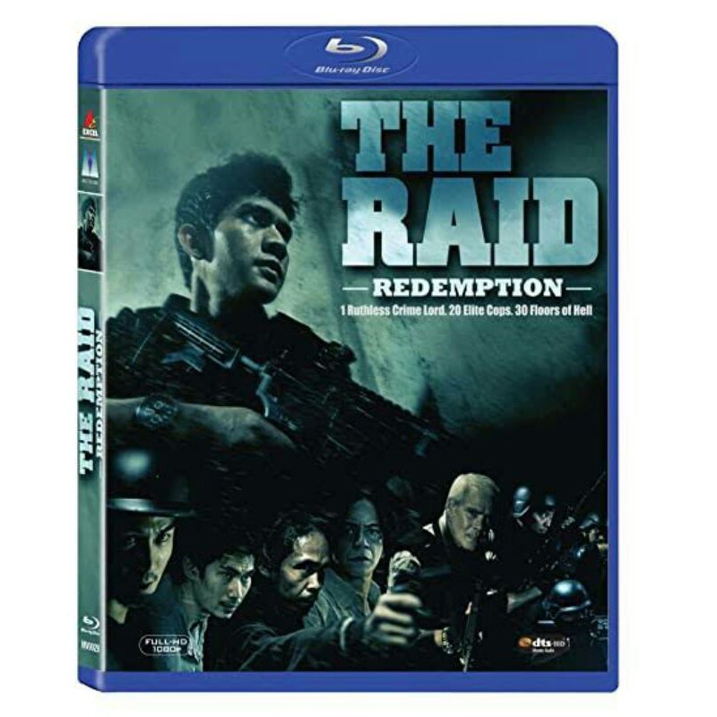 BLU RAY THE RAID redemption