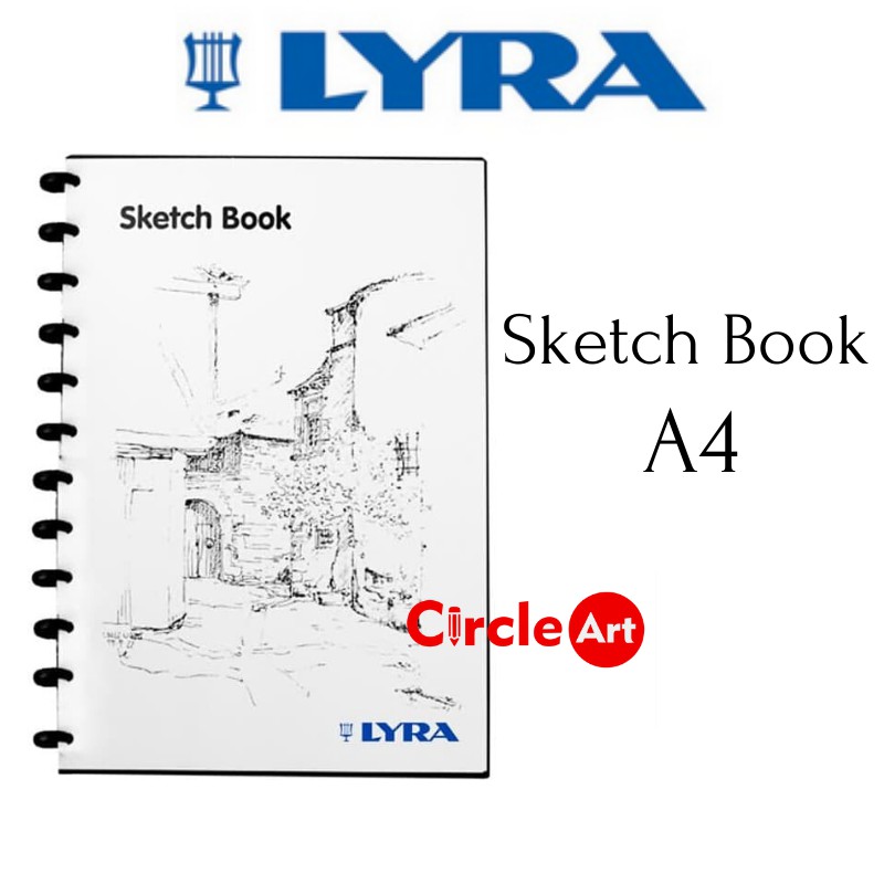 

Lyra SketchBook A4 (isi 30) / Buku Gambar Ukuran Ukuran A4
