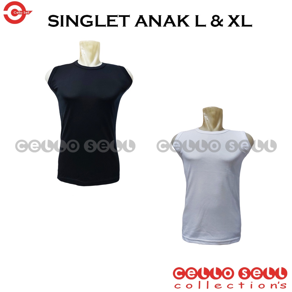 SINGLET ANAK Olahraga/KAOS ANAK-ANAK tanpa lengan sporty