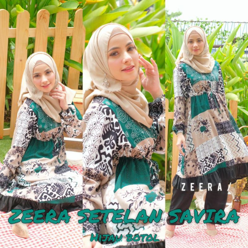 Daster Arab ZEERA SAVIRA Baju setelan rayon