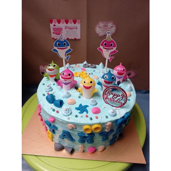 

Kue Ulang Tahun Baby Shark uk 20cm