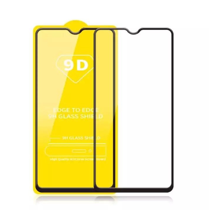 TEMPERED GLASS FULLEM 5D  A7 F9 A5S A12 A11K REALME 2 PRO BLACK ONLY