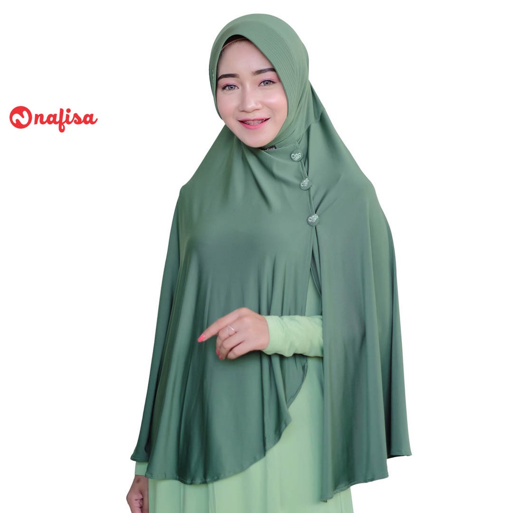 Nafisa Savadhani - Jilbab Instan Bergo Syar'i-GRINZOLE