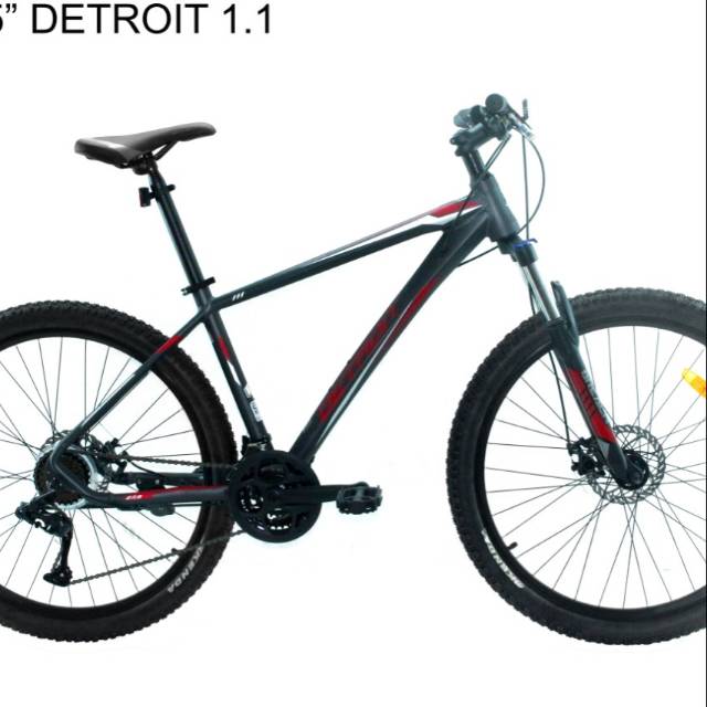  Sepeda  gunung  detroit 1 1 united  mtb  27 5 new Shopee  