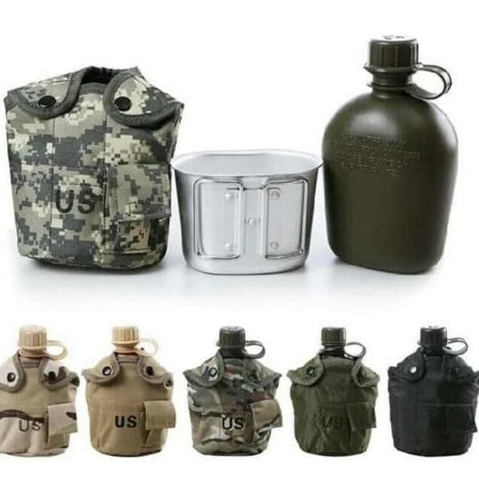 Terpromo Botol Minum Militer / Botol Minum Tactical Peples Import Mandala