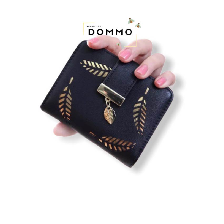 [LOKAL] DOMMO - D1269 Dompet BUNGA - Dompet Lipat Wanita