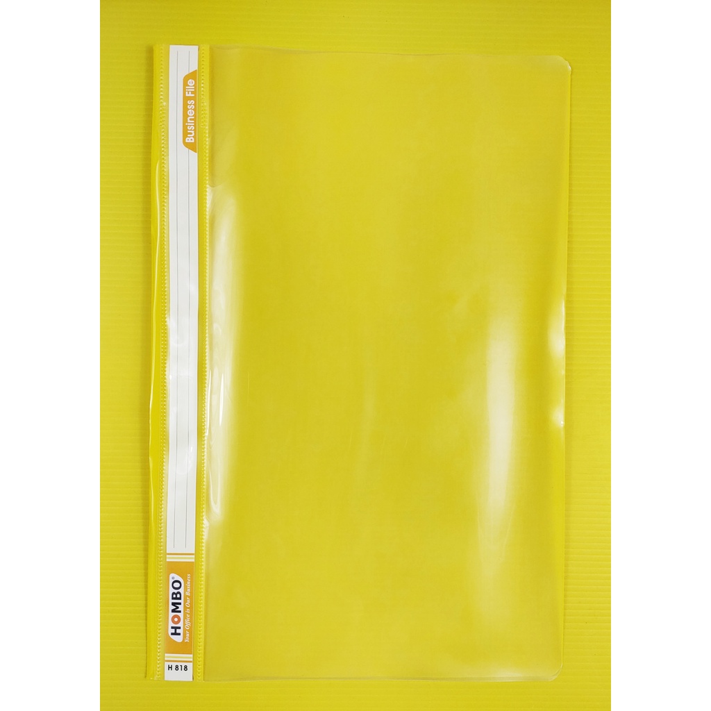 

MAP BUSINESS FILE PLASTIK SNELHEKTER WARNA KUNING