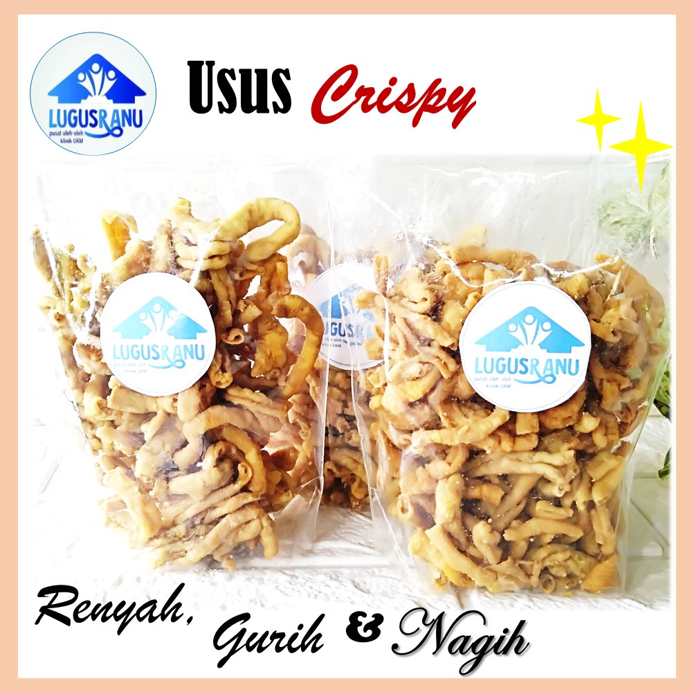 

Usus Crispy Gurih Renyah Camilan Dan Makanan Ringan Usus Crispy Ori