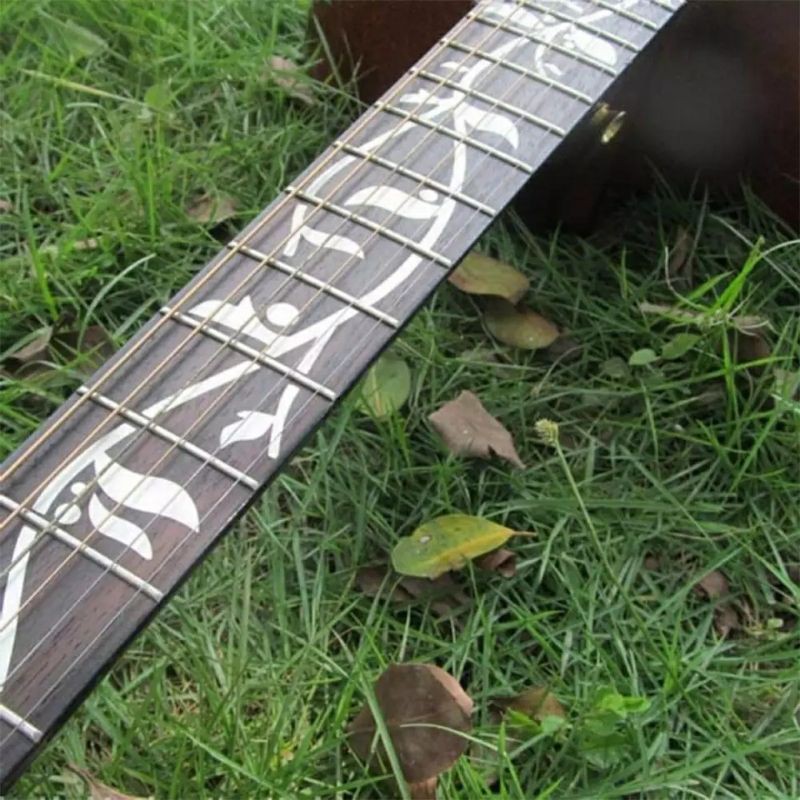 Stiker Fret Gitar Tree Of Life Guitar Fretboard Sticker