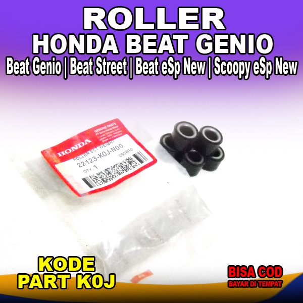 Roller Honda Beat Street Genio Roller Beat FI Roller Scoopy New Roller Beat Street Roller K0j Roller