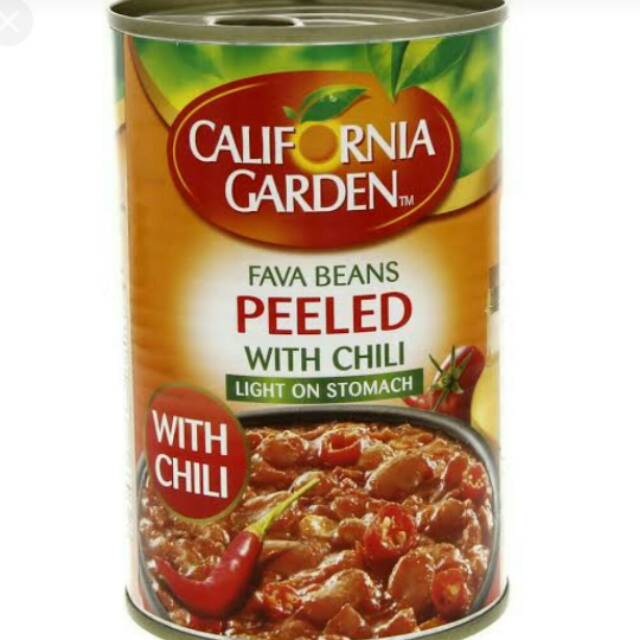 

kacang fuul california garden chilli