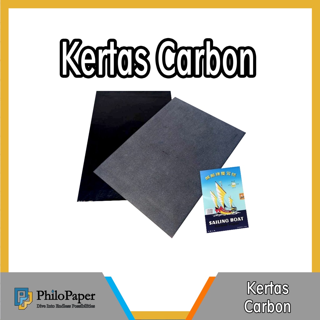 

ATK ~ Kertas Carbon / Black Paper Sketch Pad / Kertas Karbon Hitam dan Biru