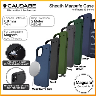 Jual Case Magsafe iPhone 13 Pro Max 13 Pro 13 Mini Caudabe Sheath