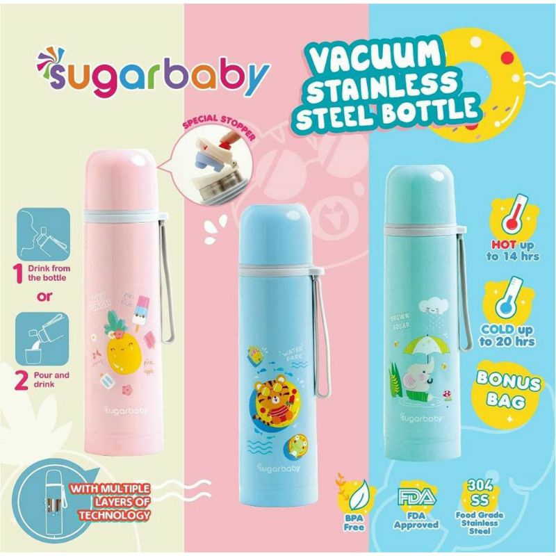 Sugar Baby Vacum Stainless 500ml