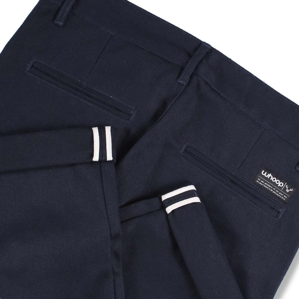 Whoopculture &quot;Muntjac&quot; Navy Chino