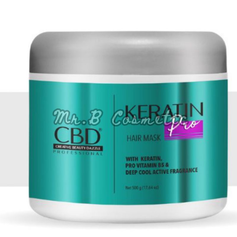 CBD KERATIN Pro HAIR MASK /Masker Rambut Keratin 500gr [Original]