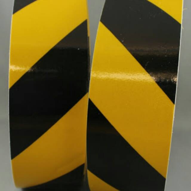 

3M stiker scholet yellow black size 2"inx45m