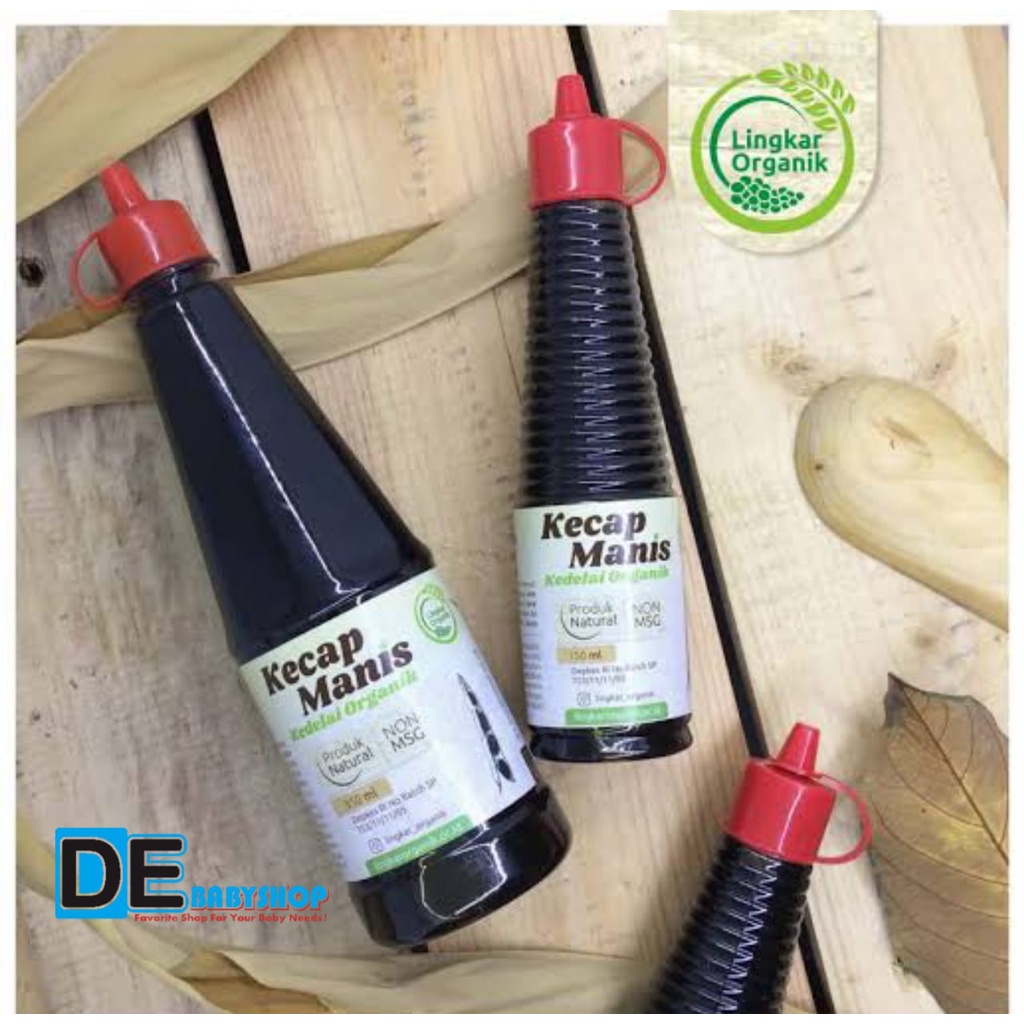 KECAP MPASI ORGANIK / KECAP ORGANIK DJOERAGAN 140ml/150 ml / 350 ml / KECAP MANIS MPASI | KECAP NON-MSG