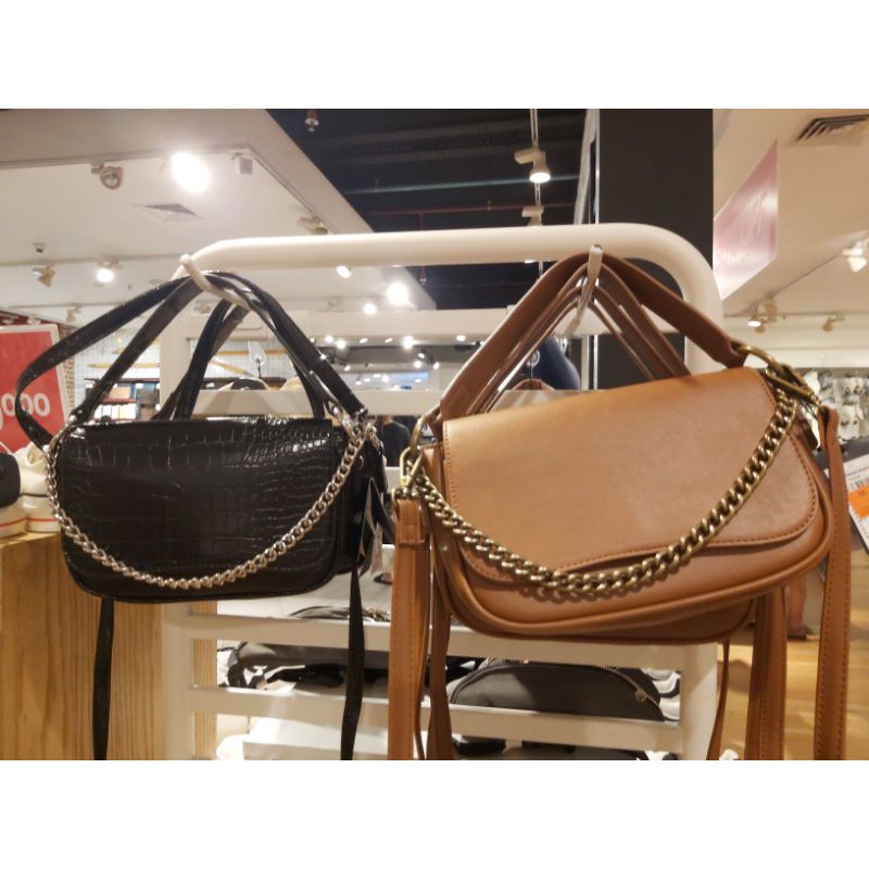 SALE TAS SELEMPANG WANITA RUBI - NAOMI CHAIN CROSS BODY
