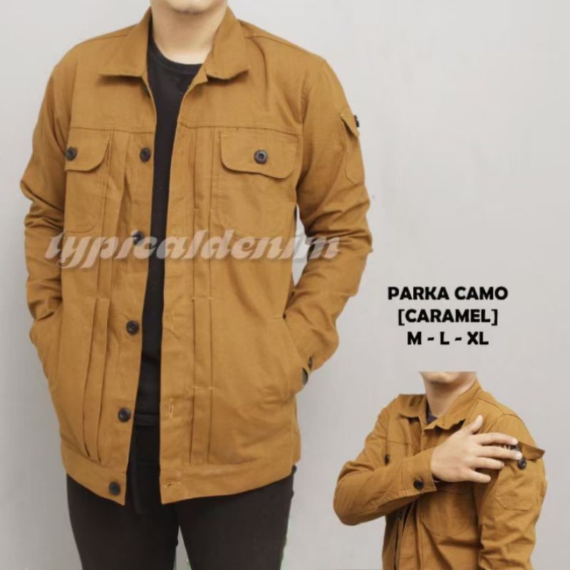 PARKA CAMO/SEMI PARKA/JAKET PARKA CANVAS