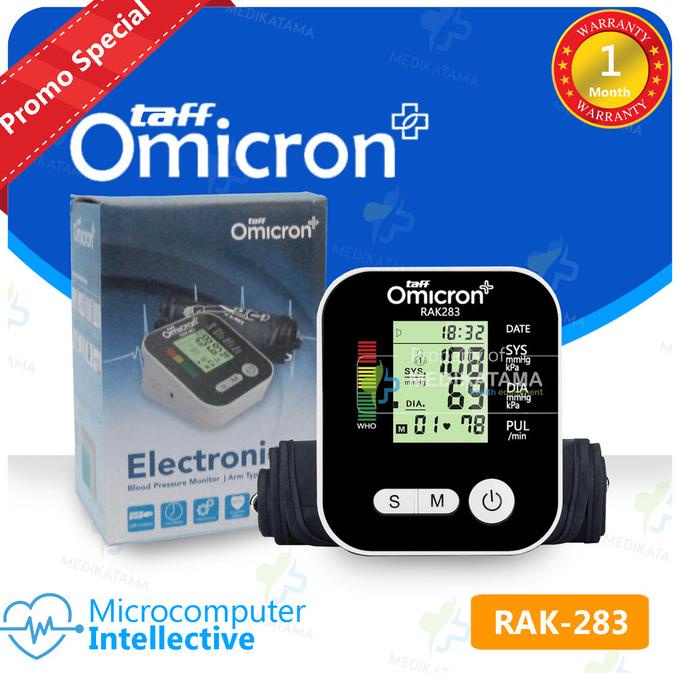 Omicron Tensimeter digital alat ukur tensi tekanan darah