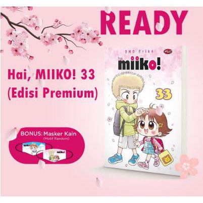 READY STOCK Komik Hai Miiko 33 + Bonus Masker