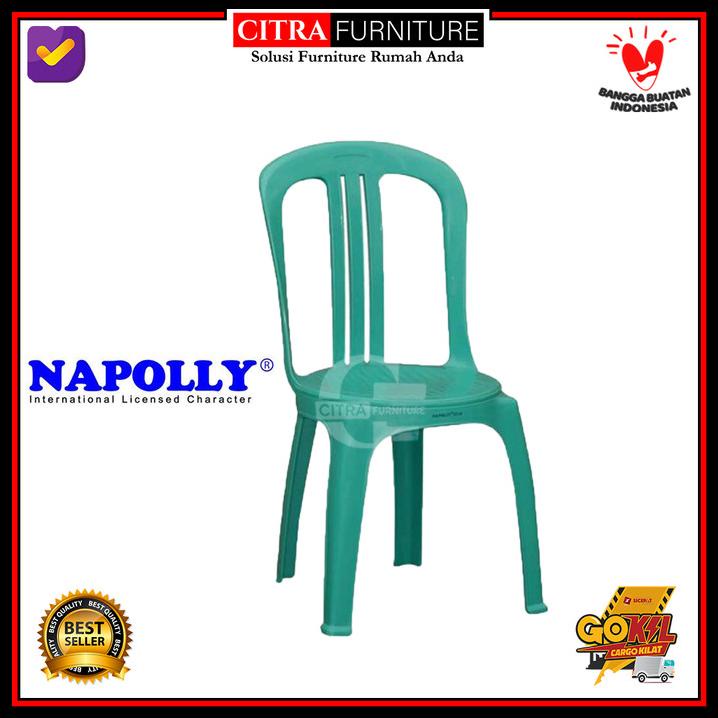 Napolly | Kursi Plastik sandaran Napoly Big 101 | Kursi senderan