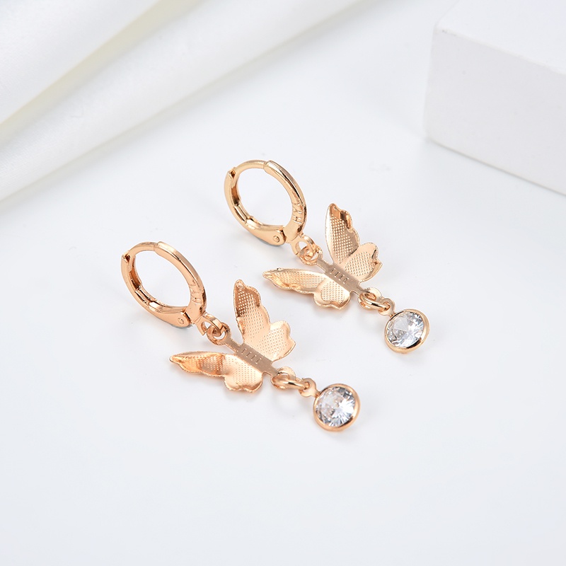 anting titanium wanita emas muda anti karat dewasa tusuk korea asli panjang dan luntur korea style selamanya dewasa 29e