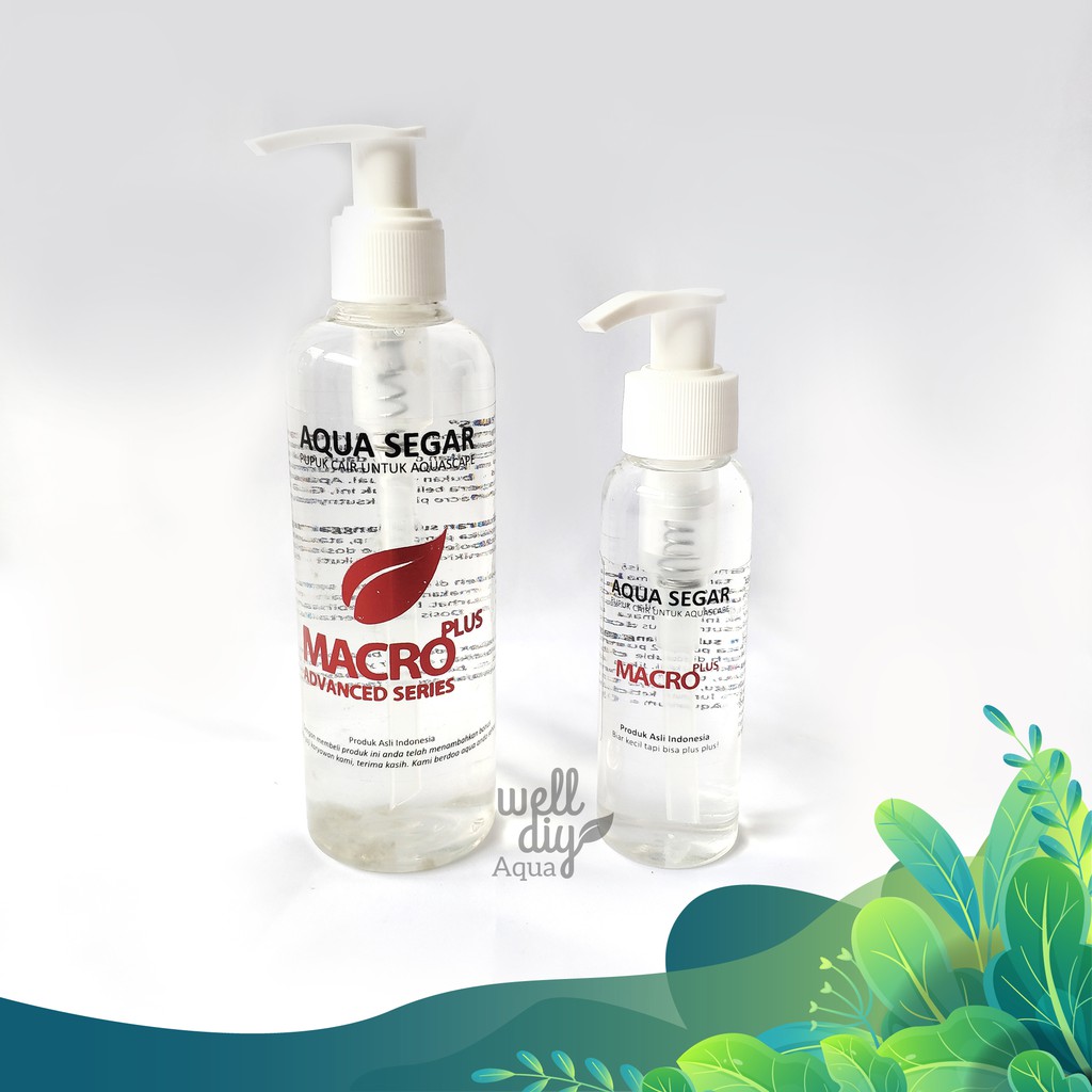 Pupuk Cair Aquascape Aquasegar - Macro Plus 100 ml &amp; 250ml