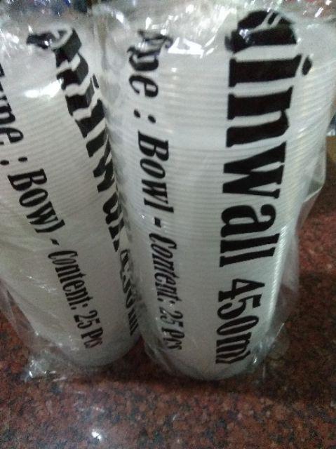 Thinwall 450 Ml Round + Tutup Merek Fim Harga 1 Roll Isi 25 Pcs