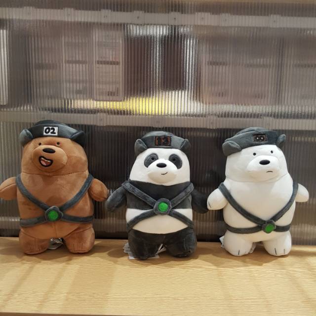 Jual Miniso Boneka We Bare Bears Dengan Topi Shopee Indonesia