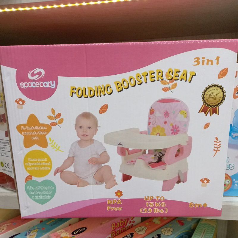 BOOSTER SEAT SPACE BABY/ Kursi makan bayi