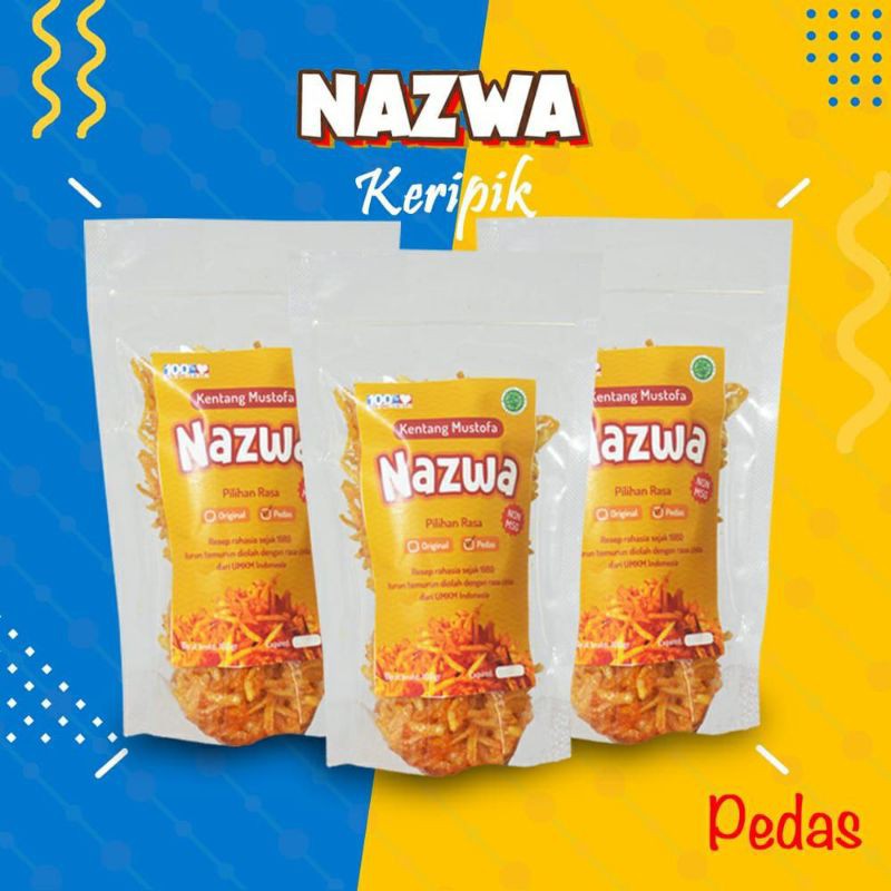 

Kerupuk Kentang Mustofa Renyah Nazwa