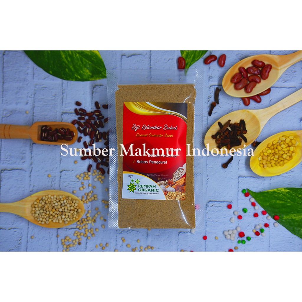 Ketumbar Bubuk Cap Rempah Organic 50 Gram - Eceran