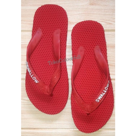 Sandal Jepit Pria Wanita Swallow Tipe 07 Duri Sendal Swalow Unisex Kesehatan