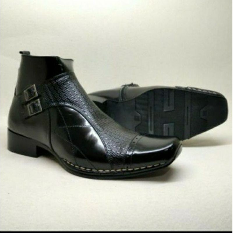 SEPATU BOOTS PRIA KULIT MR LA SEPATU JUNGGLE PRIA MURAH KULIT KERJA