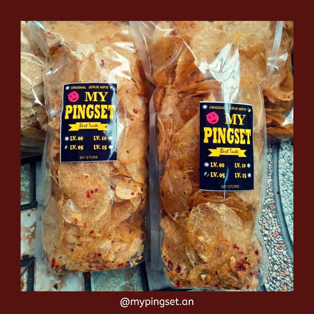 

MY PINGSET 1/2KG LV 0-15 BUMBU CABE ASLI + JERUK NIPIS