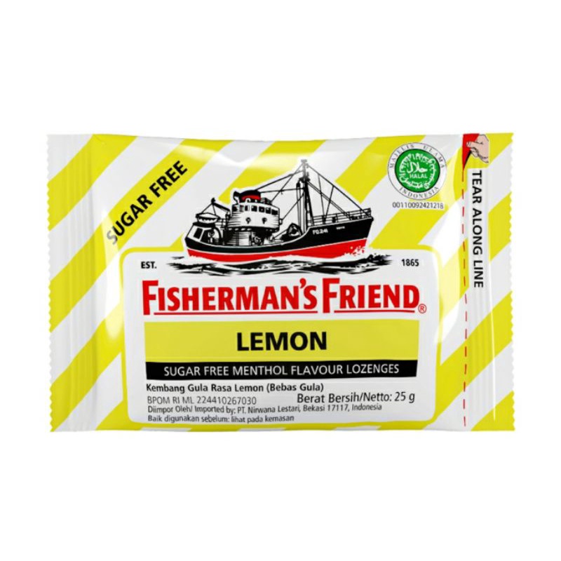 

Fisherman's Friend permen rasa Lemon 25g