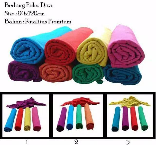 Bedong Rainbow PREMIUM isi 3/ Bedong Segi Empat/ Bedong Instan BEDONG LILIT BEDOMG RAINBOW MUSLIN