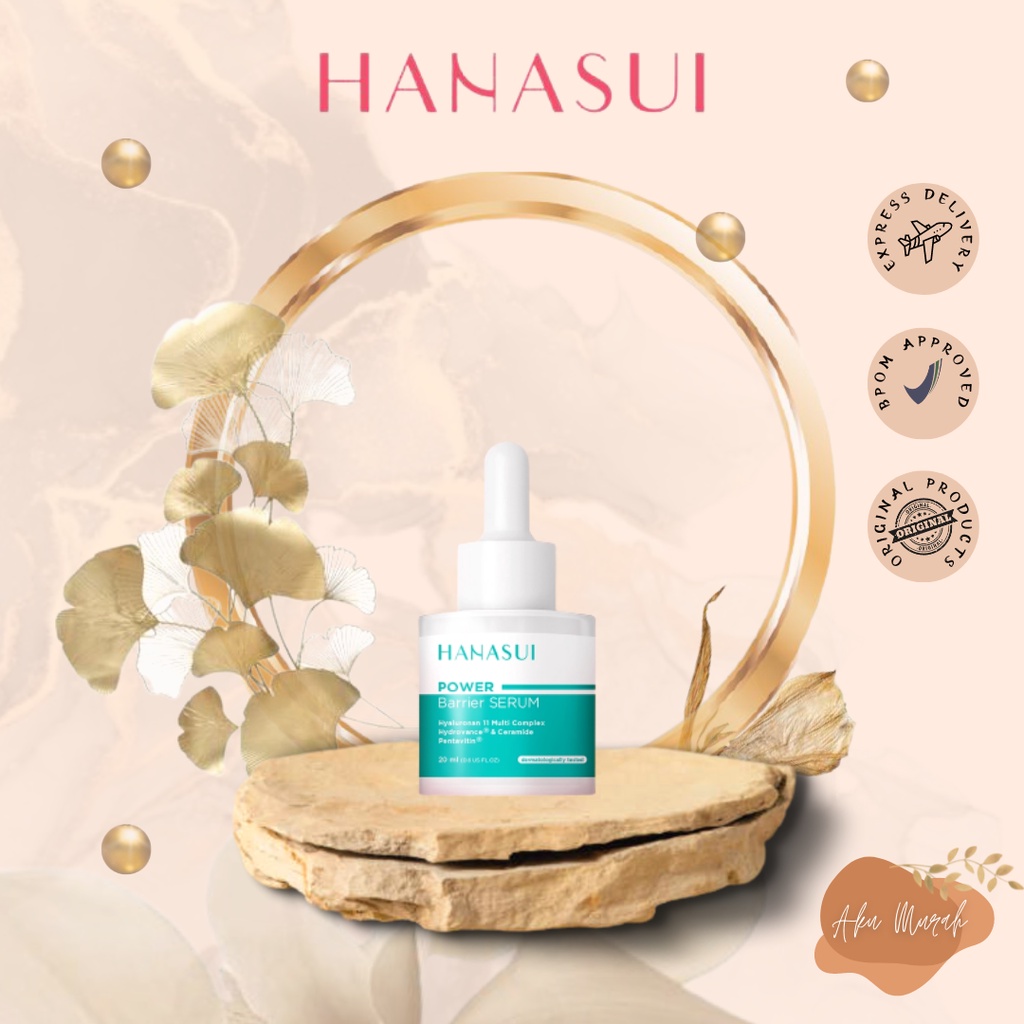 ✨ AKU MURAH ✨ Hanasui Power Barrier Serum 20 Ml ORIGINAL (BOTOL HIJAU TOSCA)