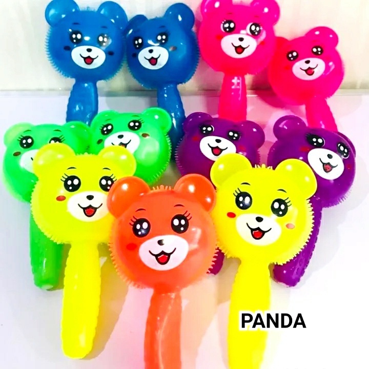 Mainan Bayi Anak Ncit Ncitan Lampu Yoyo Jelly Ubur Ubur Puffer Ball-1