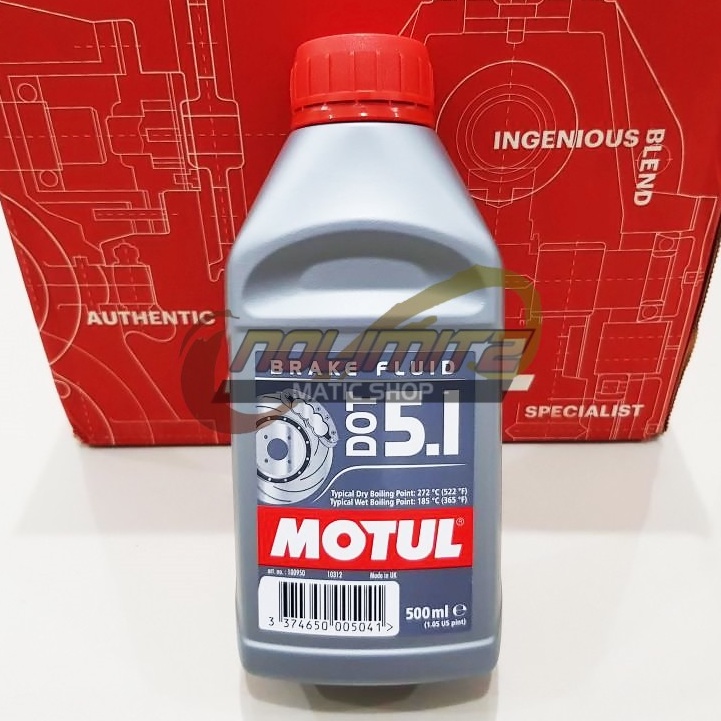 Jual Oli Minyak Rem Brake Fluid Synthetic Motul Dot 5 1 Nmax Xmax Aerox 155 Indonesia Shopee Indonesia